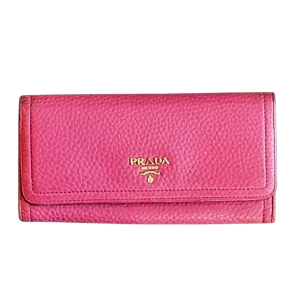 Prada Large Saffiano Leather Wallet